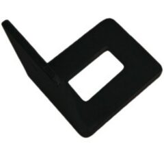 Oog tbv deurvastzetter heavy duty zwart