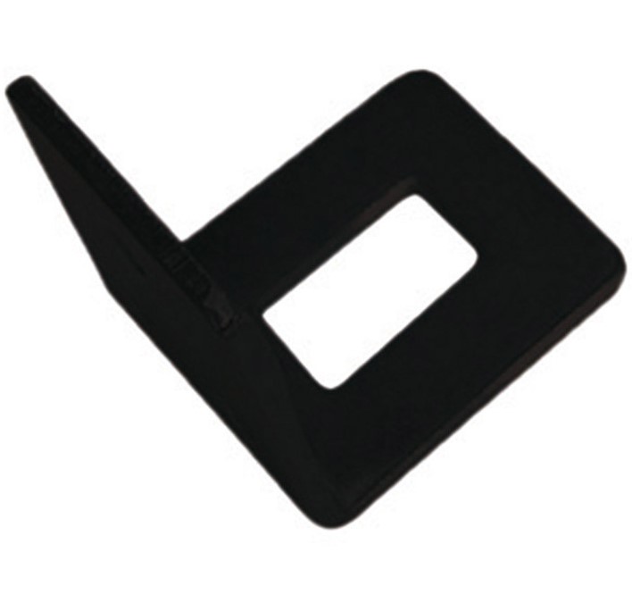 Oog tbv deurvastzetter heavy duty zwart