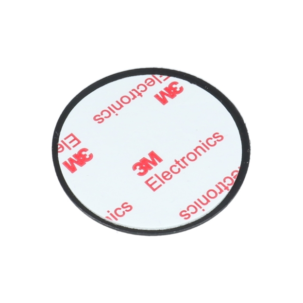 Deurstopper rond wandmontage 50 mm zwart