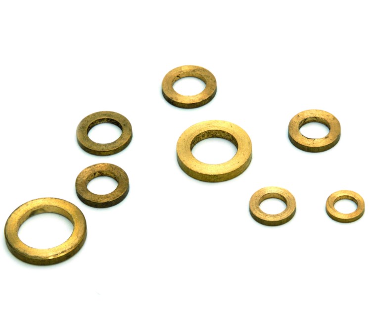 1 losse messing ring 06x10x2 mm t.b.v. aanlaspaumelle HPL-060