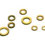 1 losse messing ring 11x16x2 mm t.b.v. aanlaspaumelle HPL-120