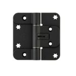 AXA veiligheidsscharnier Titan 89x89 SKG3 zwart