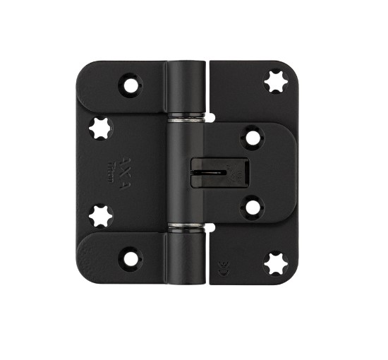AXA veiligheidsscharnier Titan 89x89 SKG3 zwart