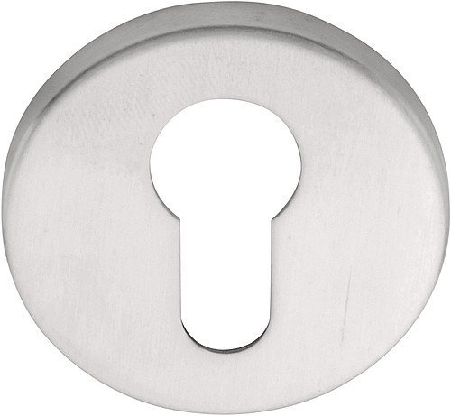 Cilinderplaatje BASIC LBY50 6 mm mat RVS