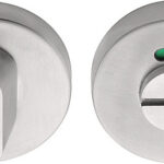 Toiletgarnituur BASIC LBWC50D 8mm mat RVS