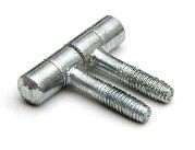 Meubel Inboorpaumelle 09 x 38 mm Staal verzinkt