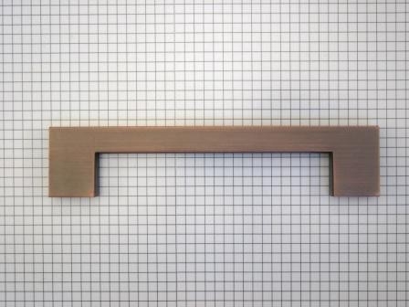 Greep roodkoper kleur 128/160 mm