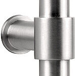 Deurkruk PIET BOON PBT15XL-ZR Mat RVS Zonder Rozet