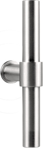 Deurkruk PIET BOON PBT15XL-ZR Mat RVS Zonder Rozet