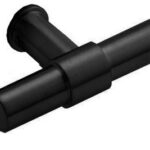 Deurkruk PIET BOON PBT15XL-ZR Mat Zwart Zonder Rozet