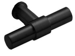 Deurkruk PIET BOON PBT15XL-ZR Mat Zwart Zonder Rozet