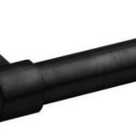 Dit is 1 enkele massieve deurkruk zonder rozet om te combineren met veiligheidsschilden met een vaste knop. Het materiaal is RV