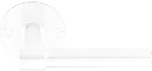 Gatdeel Deurkruk PIET BOON PBL20-ZR Mat Wit Zonder Rozet