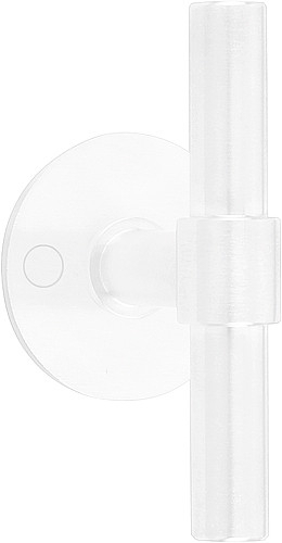 Gatdeel Deurkruk PIET BOON PBT20-ZR Mat Wit Zonder Rozet