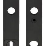 Veiligheidsbeslag PC72 met kerntrek beveiliging SQUARE LSQSM-28KT kruk/kruk SKG3 Zwart