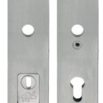 Veiligheidsbeslag PC55 met kerntrek beveiliging SQUARE LSQSM-50KT kruk/kruk SKG3 RVS