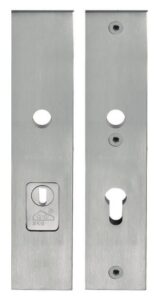 Veiligheidsbeslag PC55 met kerntrek beveiliging SQUARE LSQSM-50KT kruk/kruk SKG3 RVS