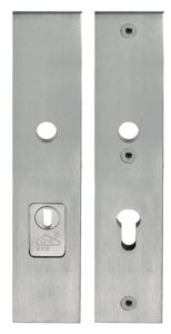 Veiligheidsbeslag met kerntrek beveiliging SQUARE LSQSM-50KT kruk/kruk SKG*** RVS PC72