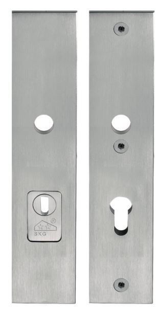 Veiligheidsbeslag met kerntrek beveiliging SQUARE LSQSM-50KT kruk/kruk SKG*** RVS PC72