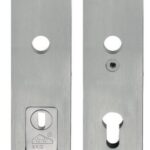 Veiligheidsbeslag met kerntrek beveiliging SQUARE LSQSM-50KT kruk/kruk SKG*** RVS PC92