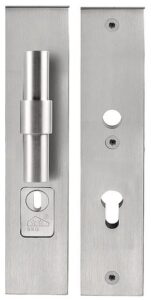 Veiligheidsbeslag PC92 met kerntrek beveiliging PIET BOON PB20-50KT Knop/kruk SKG3 RVS