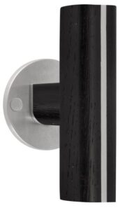 Deurkruk PIET BOON PBT22/50 Mat RVS/Eikenhout Zwart