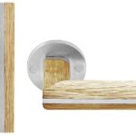 Deurkruk PIET BOON PBTL22/50 Mat RVS/Eikenhout