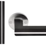 Deurkruk PIET BOON PBTL22/50 Mat RVS/Eikenhout Zwart