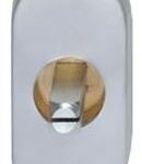 Raamkruk basisplaat hals Ø18mm Chroom mat