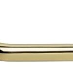 Gatdeel Deurkruk Rond messing gelakt