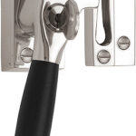 Raamsluiting TIMELESS RBA-1932 Links Glans Nikkel/Ebbenhout