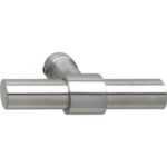 Deurkruk T/T-model recht rvs