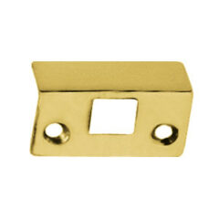 Hoek tbv espagnolet-stang messing ongelakt