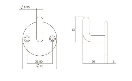Intersteel Jashaak rond rvs - Afbeelding 2