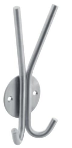 Hoed en Jashaak Dubbel op Rond Rozet RVS