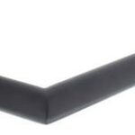 Gatdeel Deurkruk Jura Hoek 90° RVS/Mat Zwart