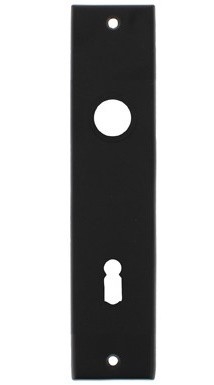 Kortschild Rechthoekig SL56 mat zwart