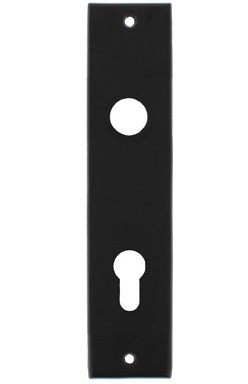 Kortschild Rechthoekig PC72 mat zwart