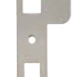 Intersteel Sluitplaat Afgerond Dag- en Nacht schoot RVS DIN Links