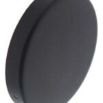 Afdekrozet Rond verdekt RVS/Mat Zwart