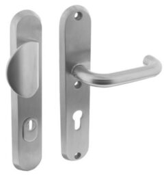 Veiligheidsbeslag met kerntrek beveiliging Geveerd greep/kruk SKG*** RVS PC72