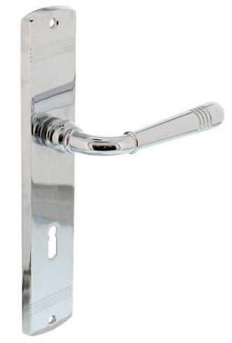 Intersteel deurkruk Helena op langschild SL72 chroom