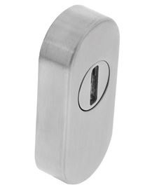 Veiligheid-Schuifrozet + kerntrekbeveiliging Ovaal RVS