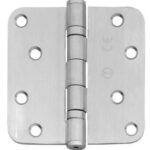 KOGELLAGERSCHARNIER AFGEROND 3.5"" RVS CE (EN1935: 2002, 14301209)