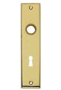 Renovatie kortschild SL56 mm messing gelakt