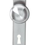 Knopschild ovaal 220x41 mm SL56 RVS