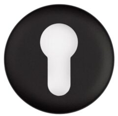 Cilinderplaatje NOUR EVBY52 Mat Zwart