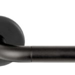 Deurkruk NOUR EV101/64 op Rozet Mat Zwart