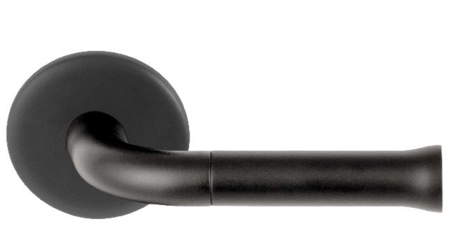 Deurkruk NOUR EV101/64 op Rozet Mat Zwart