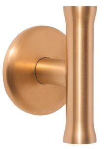 Deurkruk NOUR EV102/64 op Rozet PVD Mat Goud